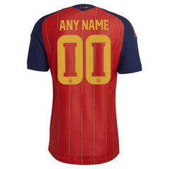 Adidas Spain National Team FIFA x World Cup 2026 Home On Field Custom Jerseys - Red