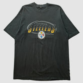 Pittsburgh Steelers 90s T-shirt Black Vintage - Fanatics