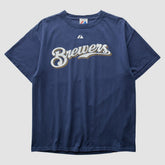 Milwaukee Brewers Majestic 2008 T-shirt Lifestyle