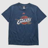 Adidas - Cleveland Cavaliers 2010s T-shirt - Navy Vintage