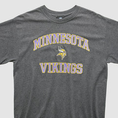 Minnesota Vikings NFL 2010s T-shirt Dark Heather Gray Vintage - Fanatics