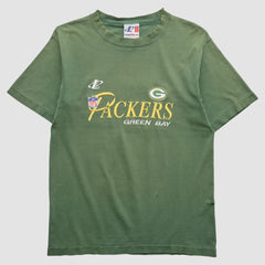 Green Bay Packers Logo Athletic 90s T-shirt Green Vintage - Fanatics