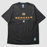Cincinnati Bengals Reebok 2000s T-shirt Black Vintage - Fanatics