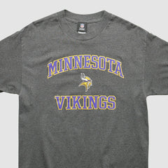 Minnesota Vikings Team Edition Apparel 2010s T-shirt Dark Heather Gray Vintage - Fanatics