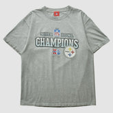 Pittsburgh Steelers NFL 2006 T-shirt Heather Gray Vintage - Fanatics