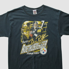 Pittsburgh Steelers NFL 2000s T-shirt Black Vintage - Fanatics