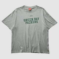 Green Bay Packers NFL 2000s T-shirt Heather Gray Vintage - Fanatics