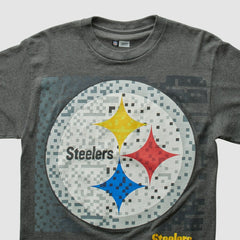 Pittsburgh Steelers NFL 2010s T-shirt Dark Heather Gray Vintage - Fanatics