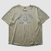 Indianapolis Colts NFL 2010s T-shirt Brown Vintage - Fanatics