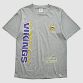 Minnesota Vikings NFL 2000s T-shirt Heather Gray Vintage - Fanatics