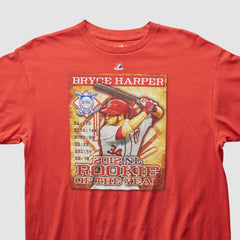 Bryce Harper Majestic 2012 T-shirt for sale