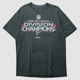 Atlanta Falcons Reebok 2010 T-shirt Charcoal Vintage - Fanatics