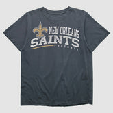 New Orleans Saints Reebok 2000s T-shirt Black Vintage - Fanatics
