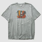 Cincinnati Bengals NFL 2010s T-shirt Heather Gray Vintage - Fanatics