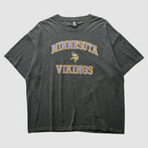 Minnesota Vikings NFL 2010s T-shirt Dark Heather Gray Vintage - Fanatics