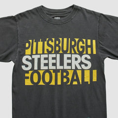 Pittsburgh Steelers Reebok 2000s T-shirt Black Vintage - Fanatics