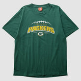 Green Bay Packers NFL 2000s T-shirt Green Vintage - Fanatics
