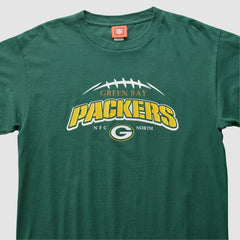 Green Bay Packers NFL 2000s T-shirt Green Vintage - Fanatics