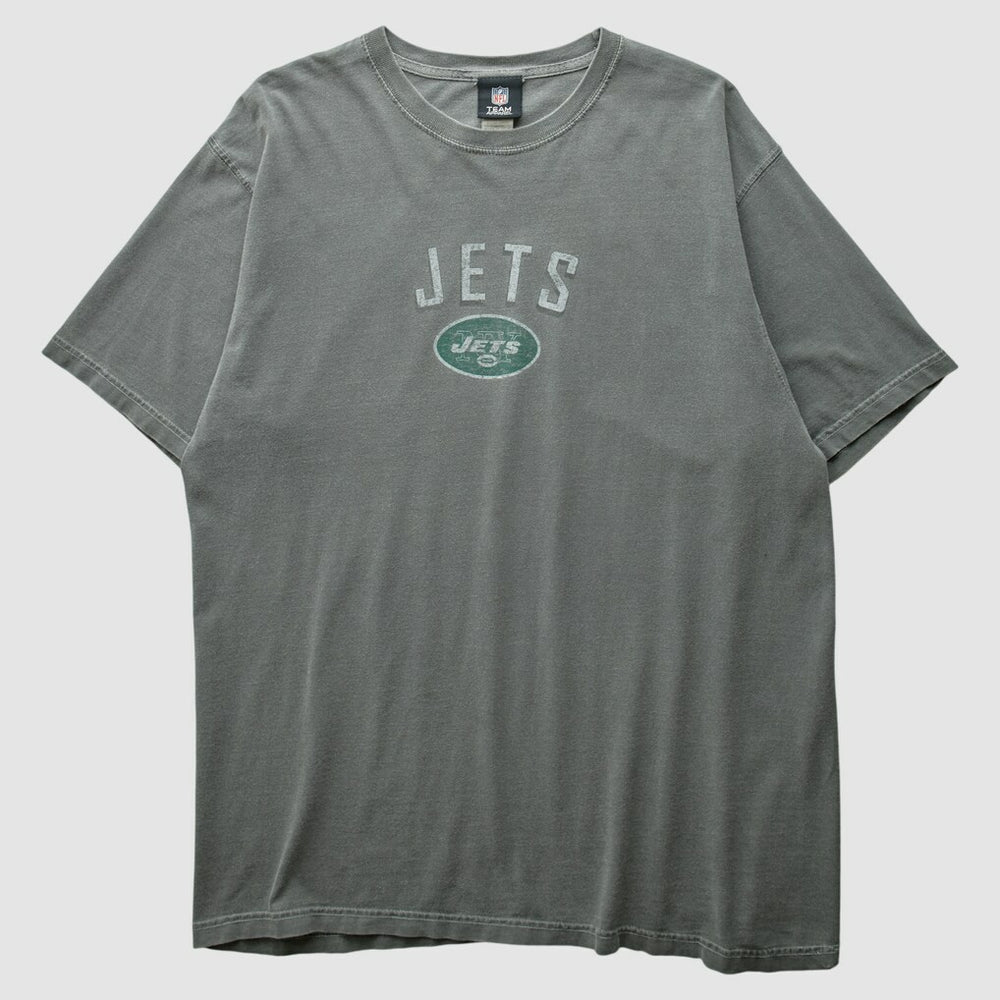 New York Jets NFL 2010s T-shirt Gray Vintage - Fanatics