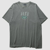 New York Jets NFL 2010s T-shirt Gray Vintage - Fanatics
