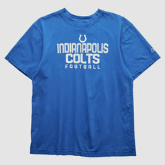 Indianapolis Colts NFL 2000s T-shirt Blue Vintage - Fanatics