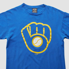 Milwaukee Brewers Majestic 2000s T-shirt Sale