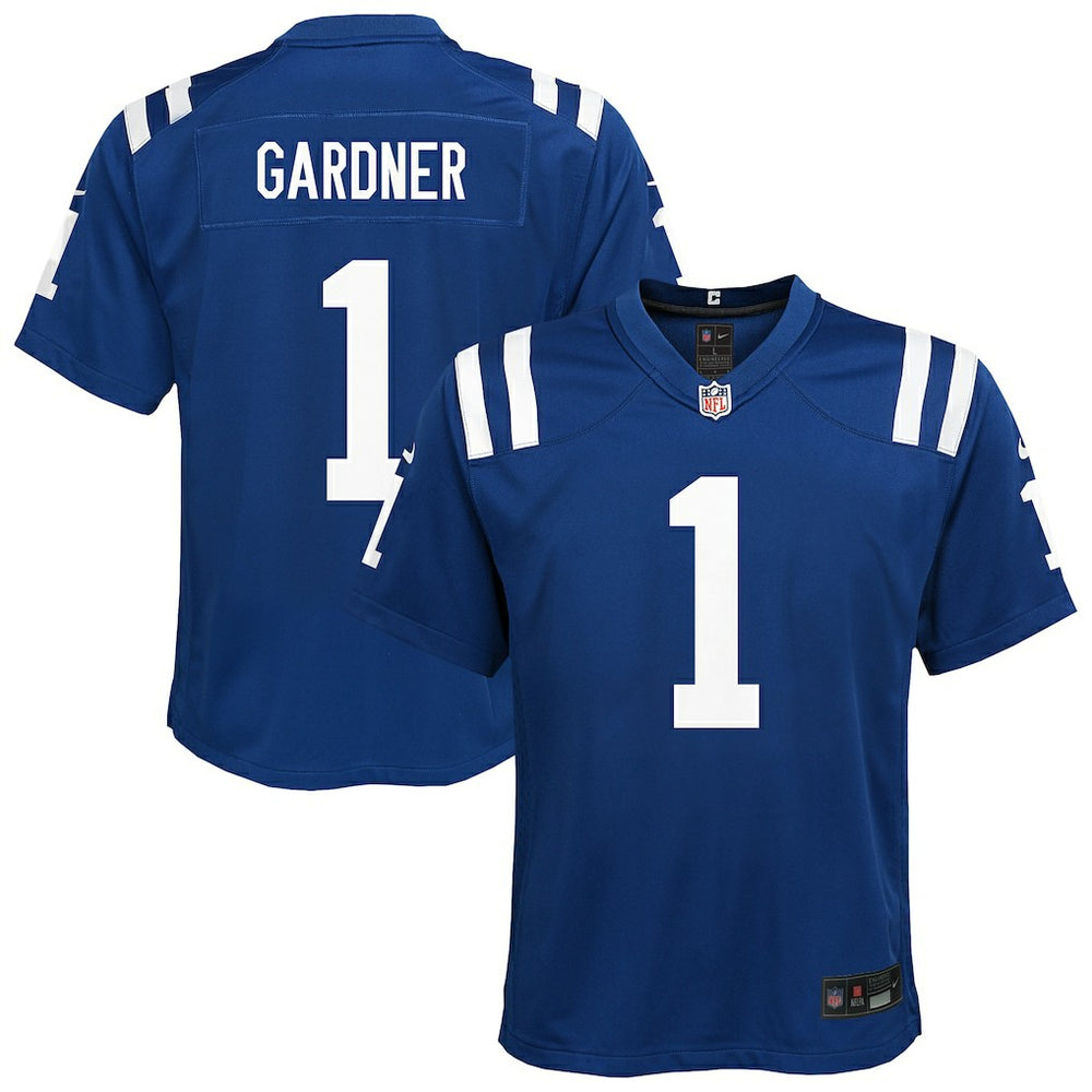 Ahmad Sauce Gardner Indianapolis Colts Youth Home Game Jersey Blue - Nike