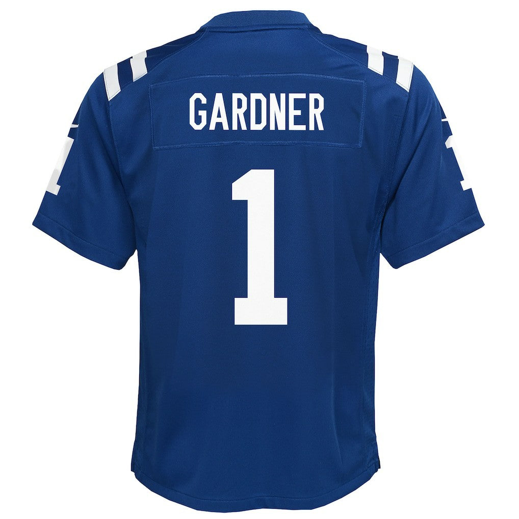 Ahmad Sauce Gardner Indianapolis Colts Youth Home Game Jersey - Blue | NFL Jerseys