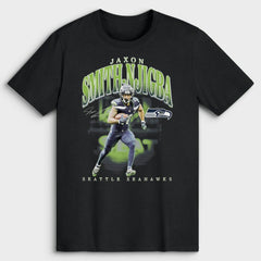 Jaxon Smith-Njigba Seattle Seahawks Big & Tall Player Hype T-Shirt Black - NFL
