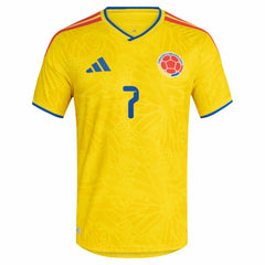 Adidas Luis Diaz Colombia National Team 2026 Home Jerseys - Yellow