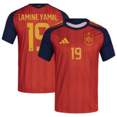 Adidas Lamine Yamal Spain National Team 2026 Home Replica Jerseys - Red