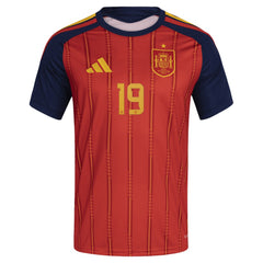 Adidas Lamine Yamal Spain National Team 2026 Home Replica Jerseys - Red