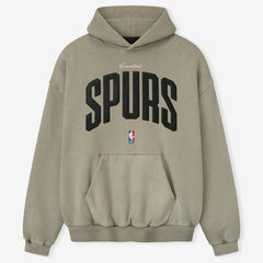 NBA - San Antonio Spurs Fear of God x NBA Unisex 90's Hoodie - Gray
