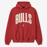 NBA - Chicago Bulls Fear of God x NBA Unisex 90's Hoodie - Red