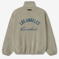 Los Angeles Dodgers Fear of God x MLB Unisex Modern Suede Half-Zip Jacket Sale