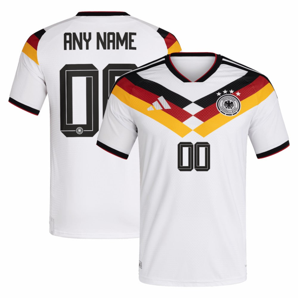 Adidas Germany National Team FIFA x World Cup 2026 Home On Field Custom Jerseys - White