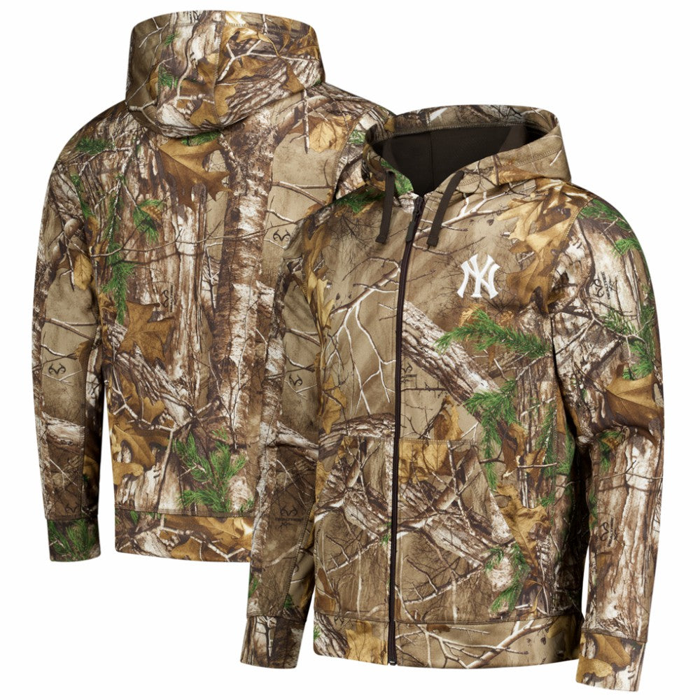 New York Yankees Dunbrooke Trophy Realtree Full-Zip Hoodie On Sale