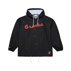 Baltimore Orioles Mitchell & Ness Full-Snap Hooded Coaches Jacket Near Me