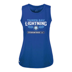 Tampa Bay Lightning - Levelwear Women's 2026 NHL Stadium Series Macy Tank Top Blue
