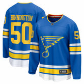 Jordan Binnington St. Louis Blues - Fanatics Home Breakaway Jersey Blue