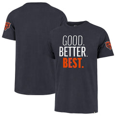 Chicago Bears '47 Good. Better. Best. Franklin T-Shirt Navy - 47 brand