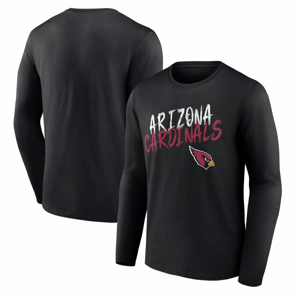 Arizona Cardinals Hustle Long Sleeve T-Shirt Black - NFL