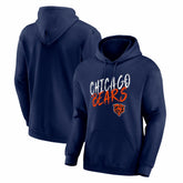 Chicago Bears Hustle Hoodie Navy - NFL