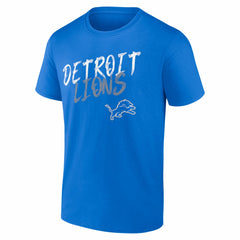 Detroit Lions Hustle T-Shirt Blue - NFL