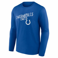 Indianapolis Colts Hustle Long Sleeve T-Shirt Royal - NFL