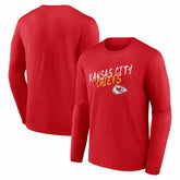 Kansas City Chiefs Hustle Long Sleeve T-Shirt Red - NFL