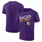 Minnesota Vikings Hustle T-Shirt Purple - NFL