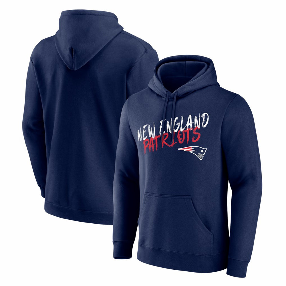 New England Patriots Hustle Hoodie Navy - NFL