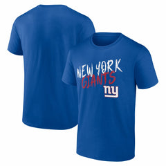 New York Giants Hustle T-Shirt Royal - NFL