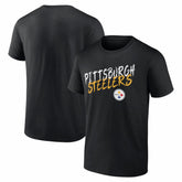 Pittsburgh Steelers Hustle T-Shirt Black - NFL